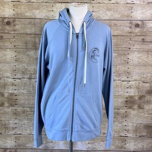 O’Neill Sz Medium Women’s Full-zip hoodie light blue Used